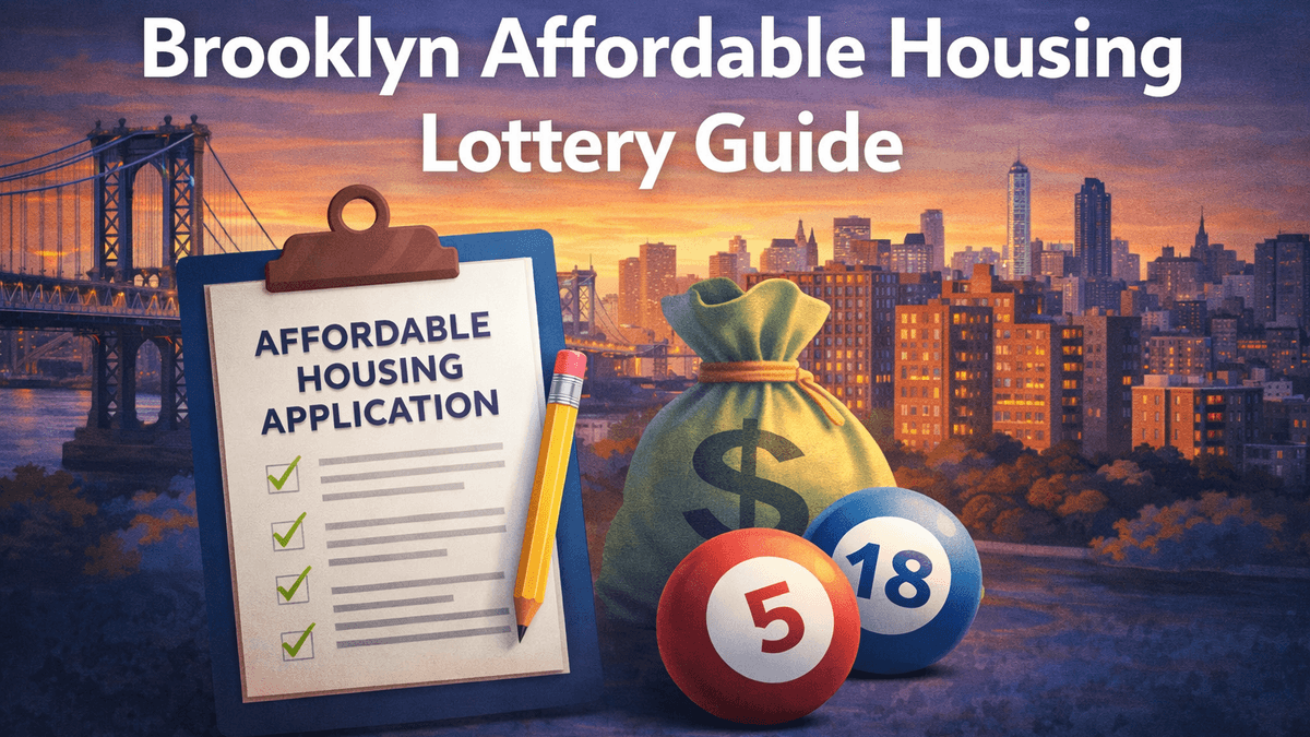 Brooklyn Housing Lottery 2026 | Complete Guide to Affordable Housing Applications - Comprehensive guide to NYC Housing Lottery with visual infographic showing key information, timelines, and strategies